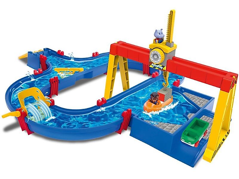Aquaplay Wasserbahn ContainerPort günstig online kaufen