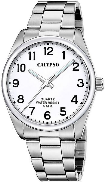 CALYPSO WATCHES Quarzuhr Basic K5862/1, Armbanduhr, Herrenuhr, Edelstahlarm günstig online kaufen