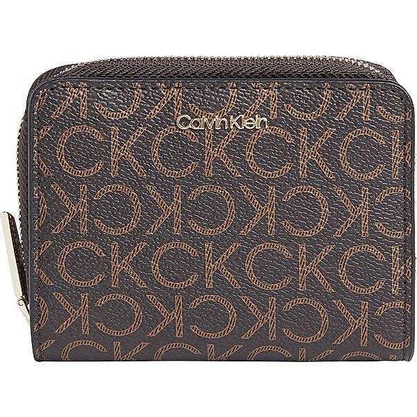 Calvin Klein Must Md Mono Brieftasche One Size Brown Mono günstig online kaufen