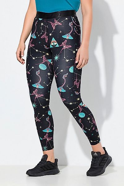 Ulla Popken Leggings Sport-Leggings schnelltrocknend Taschen recycelt günstig online kaufen