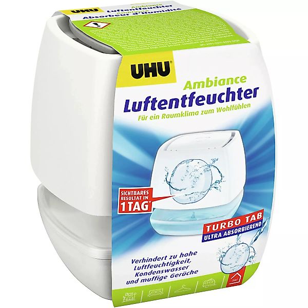 UHU Luftentfeuchter-Container Ambiance Turbo Tab  Weiß günstig online kaufen