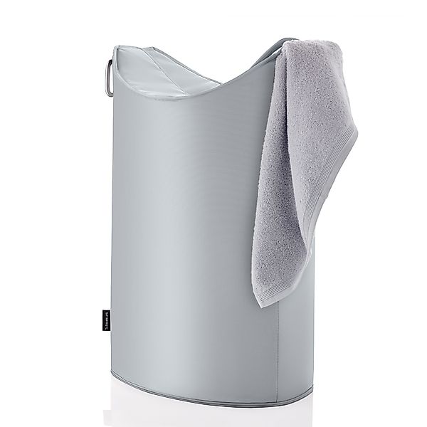 blomus Wäschetruhe blomus Wäschesammler FRISCO silber günstig online kaufen