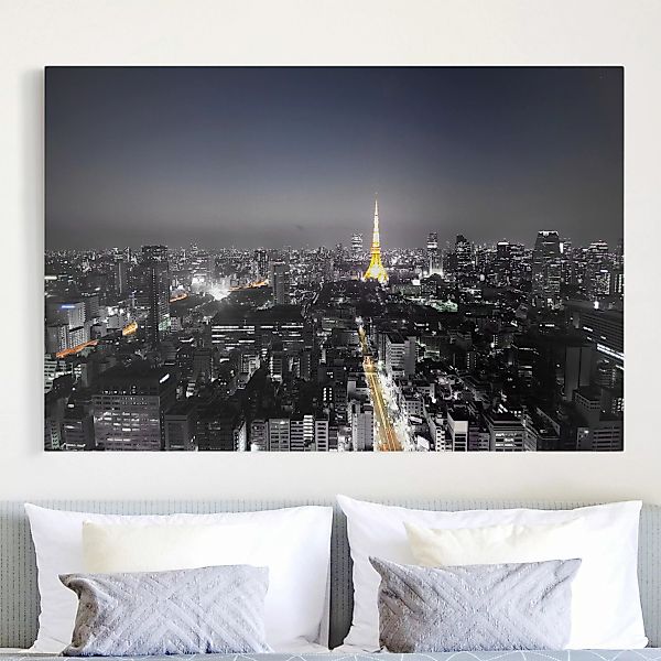 Leinwandbild Architektur & Skyline - Querformat Tokio günstig online kaufen