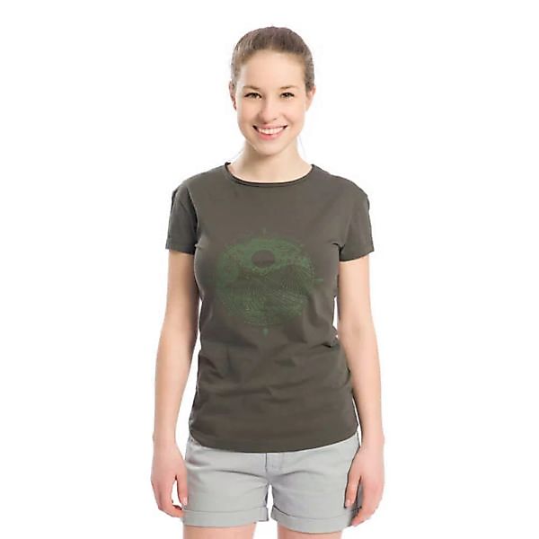 Wilder Nature T-shirt Damen Oliv günstig online kaufen