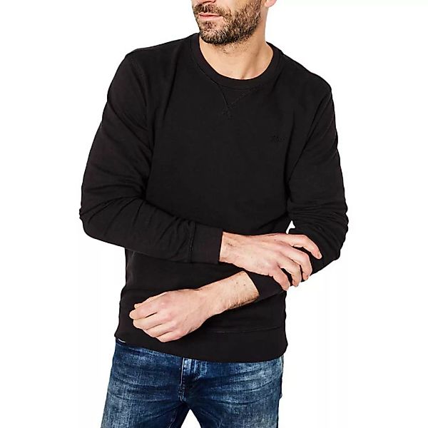 Petrol Industries Ribbed Neck Sweatshirt 2XL Black günstig online kaufen