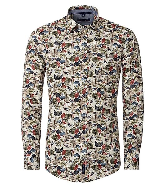 CASAMODA Langarmhemd "CASAMODA Freizeithemd Print" günstig online kaufen