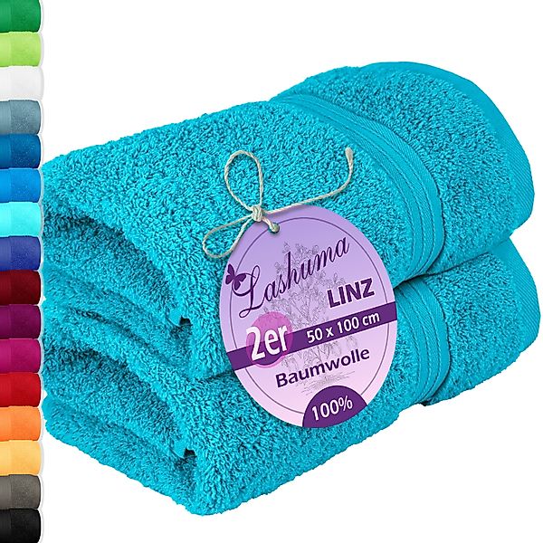 Lashuma Handtücher Linz, Frottee (2-St), Handtücher günstig online kaufen