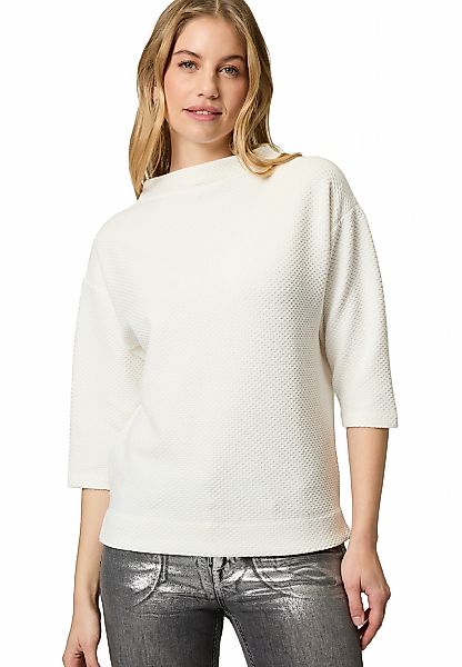 Zero Sweatshirt "zero Damen Jerseyshirt mit Stehkragen", Plain/ohne Details günstig online kaufen