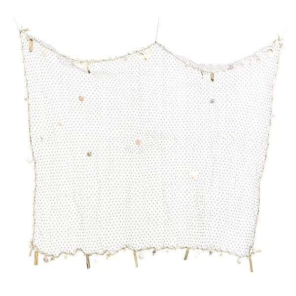 MARELIDA Dekoobjekt Deko Fischernetz mit Muscheln günstig online kaufen