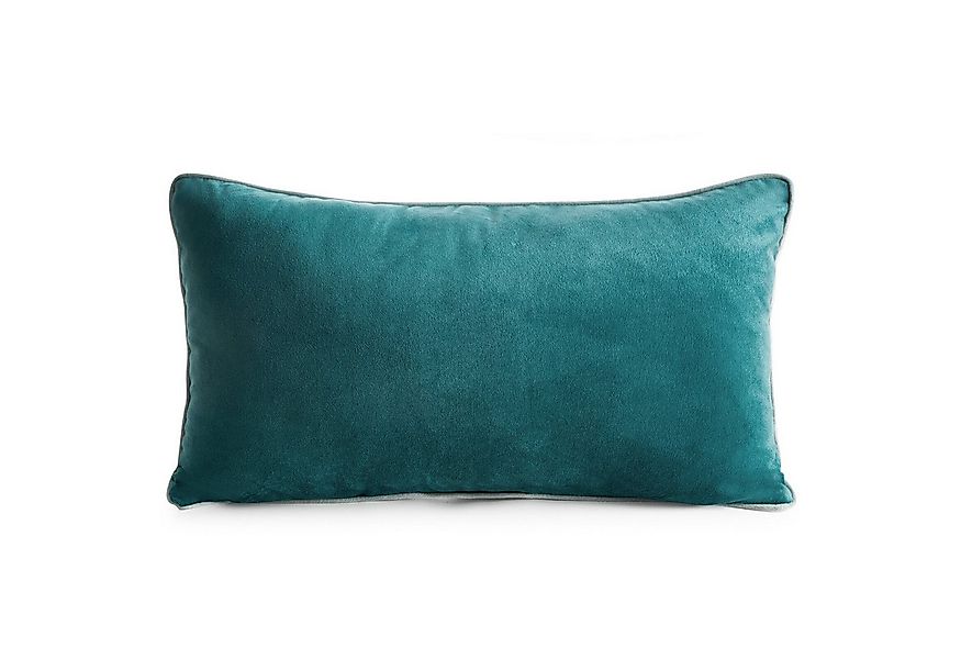 Eurofirany Kopfkissen Dekokissen, Sofakissen 30x50 cm Samt, Kopfkissen Nack günstig online kaufen