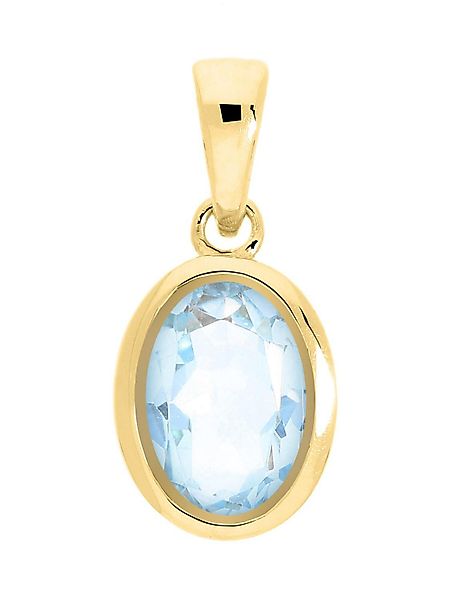 My Gold Kettenanhänger Damen Topas Anhänger günstig online kaufen