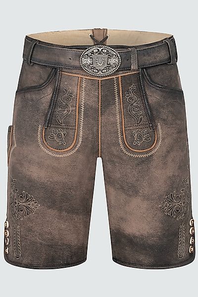 Lederhose Brody mit Gürtel günstig online kaufen
