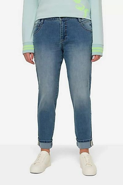 Laurasøn Regular-fit-Jeans Boyfriend-Jeans 5-Pocket mit recyceltem Polyeste günstig online kaufen