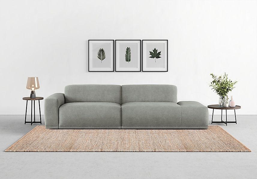 TRENDMANUFAKTUR Big-Sofa "Braga, mit hochwertigem Kaltschaum, Megasofa, in günstig online kaufen