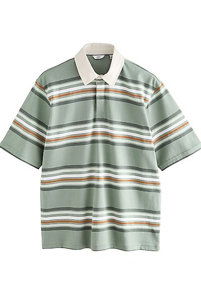 Next Rugbyshirt Kurzarmhemd mit Rugby-Streifen aus günstig online kaufen