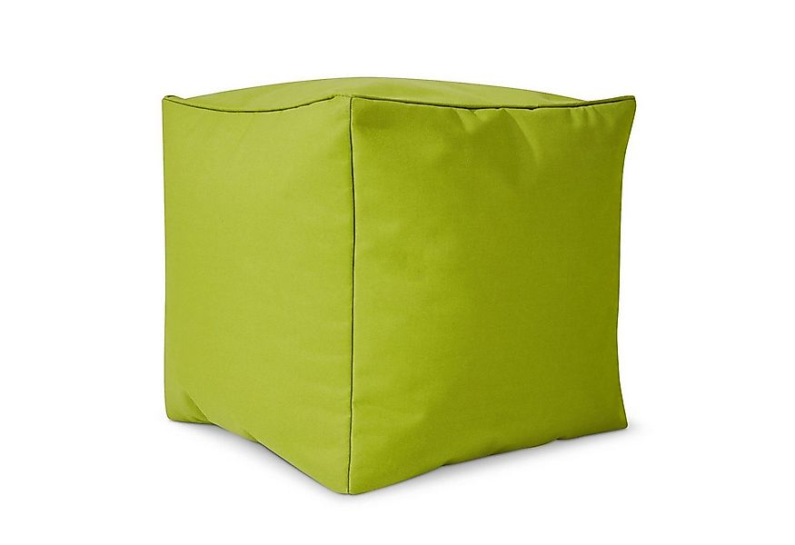 Green Bean Sitzsack Sitzsack-Hocker Pouf Cube 40x40x40cm (Hocker 40x40x40cm günstig online kaufen