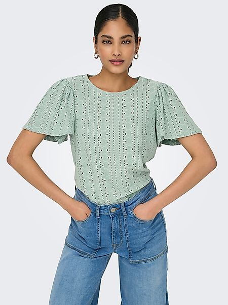 ONLY Kurzarmshirt ONLRIVERSIDE S/S FLAIRED TOP günstig online kaufen