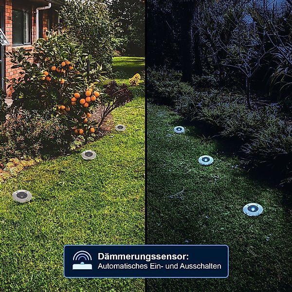 Alma Garden LED Gartenleuchte Solarleuchten für günstig online kaufen