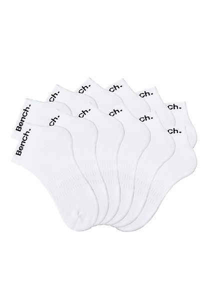 Bench. Sportsocken, (Packung, 12 Paar), Tennis Kurzsocken mit Halbfußfrotte günstig online kaufen