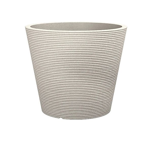 Scheurich Pflanzgefäß Cana Ø 38,5 cm x 33,2 cm Sand günstig online kaufen