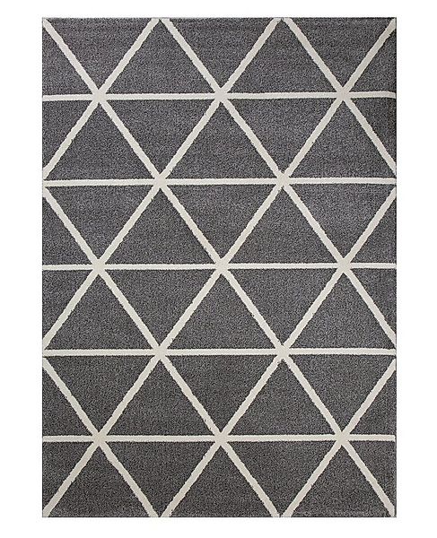 Vimoda Teppich Viva Classic, Wohnzimmer Rauten Motiv, Rechteckig, Höhe: 12 günstig online kaufen