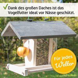 Zooprinz Vogelhaus zum aufhängen mit Sitzstangen, günstig online kaufen