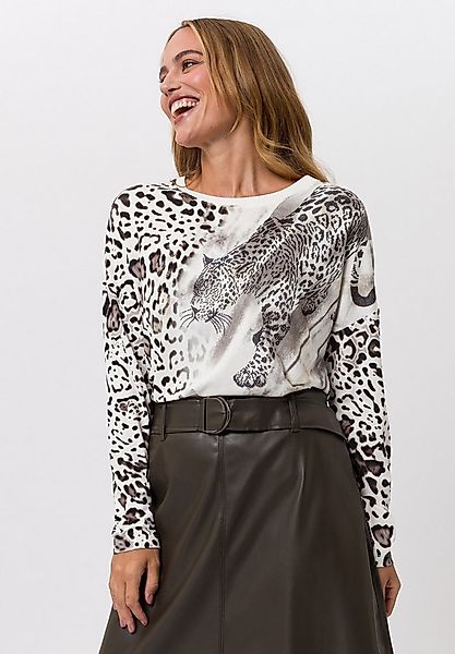TUZZI Langarmshirt mit Leopardenmotiv günstig online kaufen