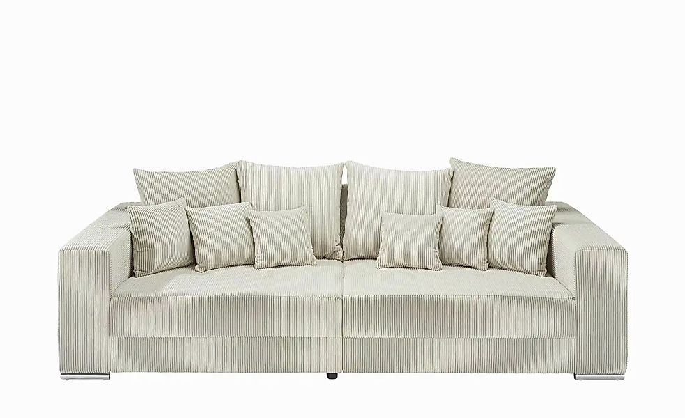 uno Bigsofa aus Cordstoff Ricardo ¦ creme ¦ Maße (cm): B: 262 H: 85 T: 111. günstig online kaufen