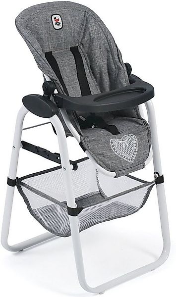 CHIC2000 Puppenhochstuhl Jeans Grey, mit abnehmbarem Tablett günstig online kaufen