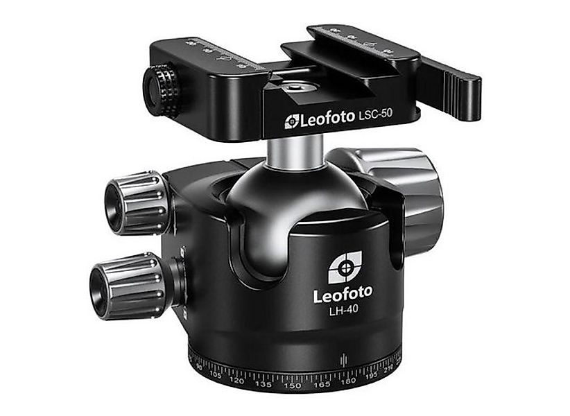 Leofoto Stativ-Kugelkopf LH-40SC Arca-Swiss Kupplung & Wea Stativhalterung günstig online kaufen