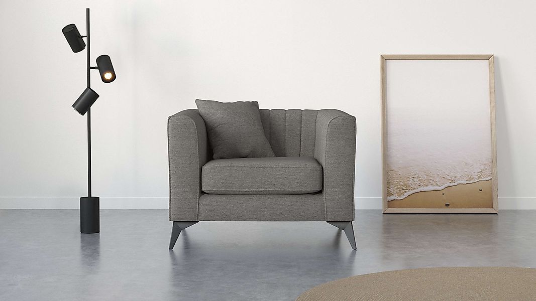 Places of Style Sessel "MATTHEW Loungesessel, Maße B/T/H: 99/86/74 cm", inc günstig online kaufen