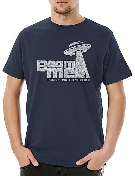 Urban Backwoods Print-Shirt Urban Backwoods UFO Beam Me Herren T-Shirt (1-t günstig online kaufen