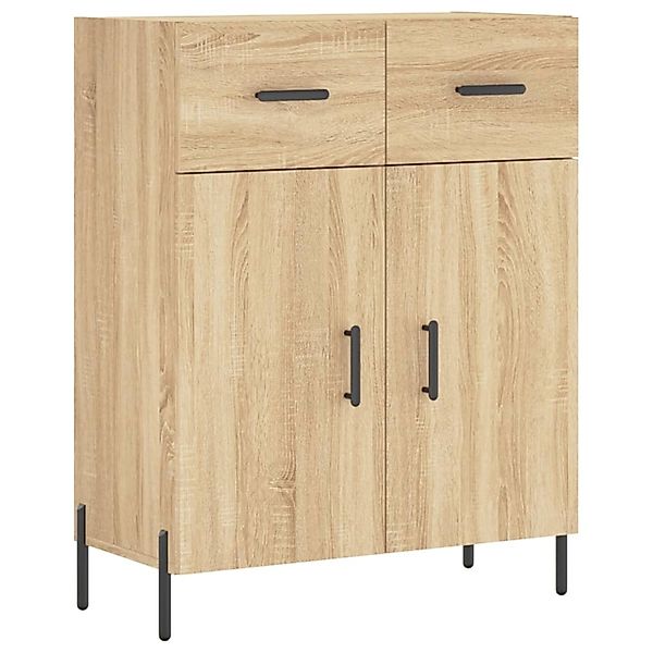 vidaXL Sideboard Sonoma-Eiche 69,5x34x90 cm Holzwerkstoff 827991 günstig online kaufen