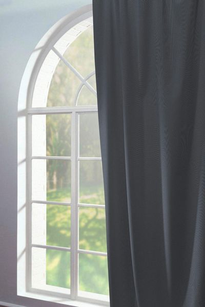 Adam Vorhang "Uni Collection" Ösen 1 Stk. tlg. aus 100% Bio-Baumwolle günstig online kaufen