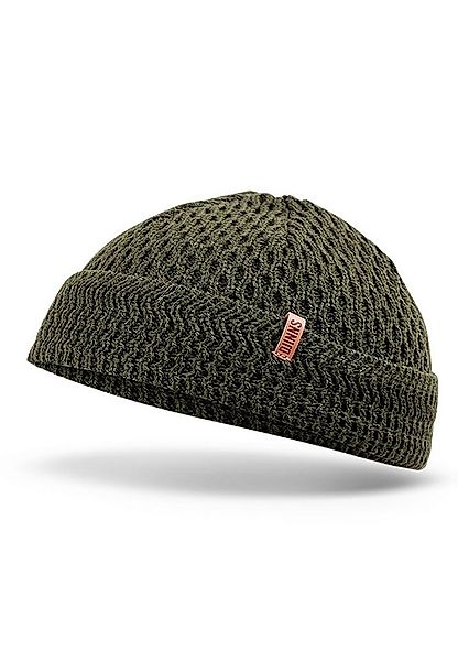 Djinns Beanie Djinns Beanie SUPER SHORT BEANIE PLAINLACE Shilf Oliv günstig online kaufen