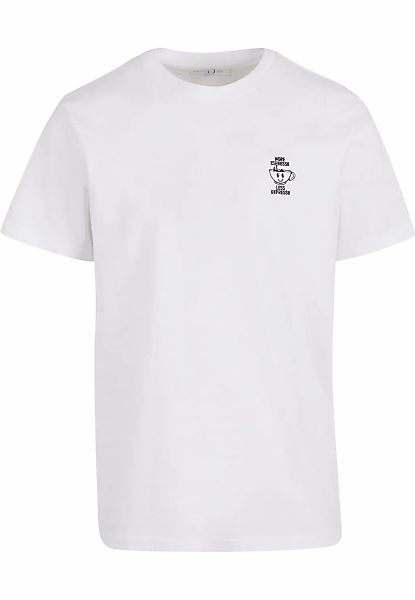 MisterTee T-Shirt "MisterTee Herren More Espresso Less Depresso Tee EMB", ( günstig online kaufen