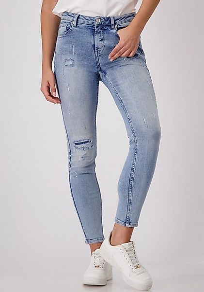 Monari Stoffhose Hose Jeans Strass günstig online kaufen