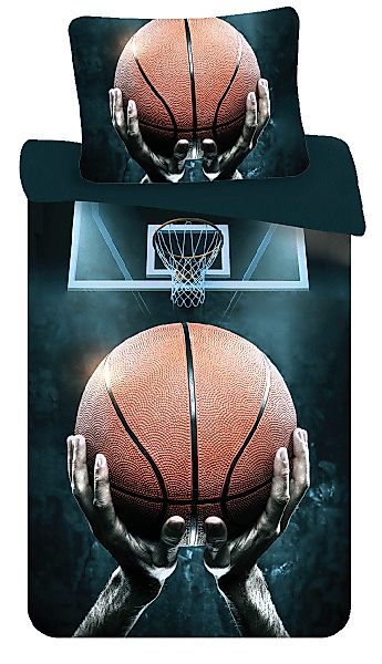 Jerry Fabrics Kinderbettwäsche Basketball Bettwäsche Fan günstig online kaufen
