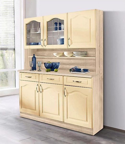 wiho Küchen Buffet "Linz", 150 cm Breite in Landhaus-Optik günstig online kaufen