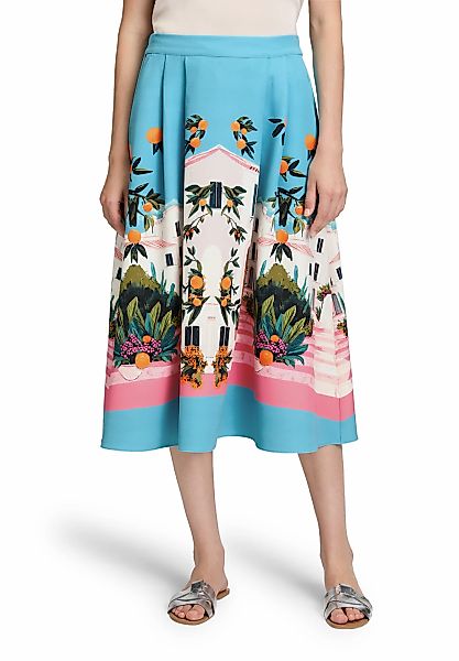 Betty&Co Midirock "Damen mit Print" günstig online kaufen