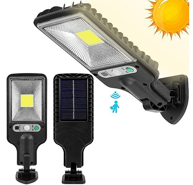 Rosnek LED Außen-Wandleuchte Solar, 3 Modi, Bewegungssensor, für den Außenb günstig online kaufen