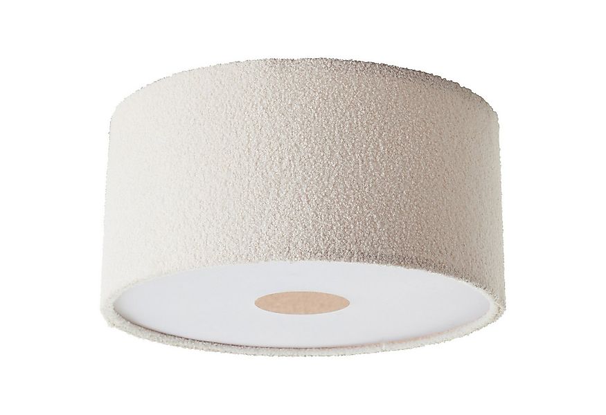 Brilliant Deckenleuchte Teddy, ohne Leuchtmittel, flauschiger Teddystoff, 2 günstig online kaufen