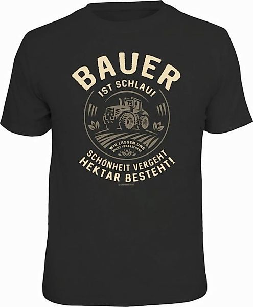 RAHMENLOS® T-Shirt für den Bauern oder Landwirt - Bauer ist schlau günstig online kaufen