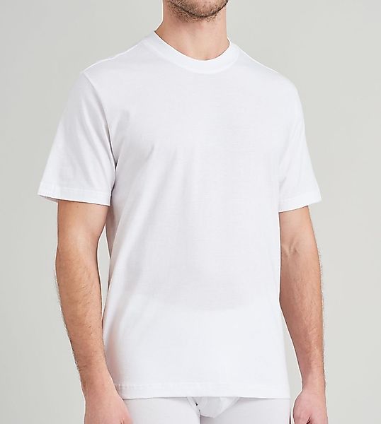 Schiesser T-Shirt Essentials (2-tlg) mit Rundhals-Ausschnitt, günstig online kaufen