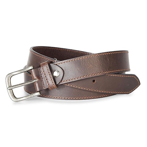 Pfundskerl Gürtel aus Vollrindleder, Überlänge Farbe braun Größe: 125 günstig online kaufen