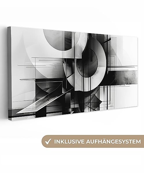 OneMillionCanvasses® Leinwandbild Panorama Abstrakt - Kunst günstig online kaufen