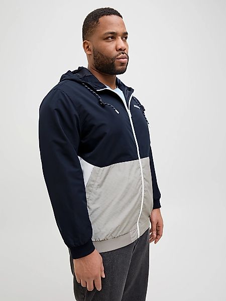 Jack & Jones PlusSize Bomberjacke "JJERUSH HOOD BOMBER NOOS PLS" mit Kapuze günstig online kaufen