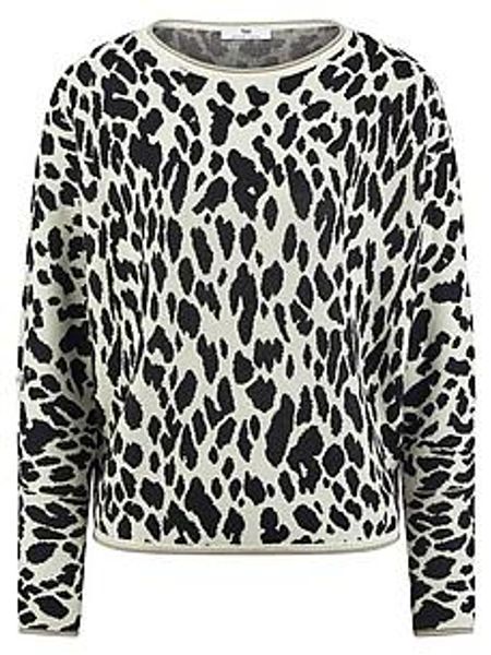 Rundhals-Pullover Peter Hahn weiss günstig online kaufen