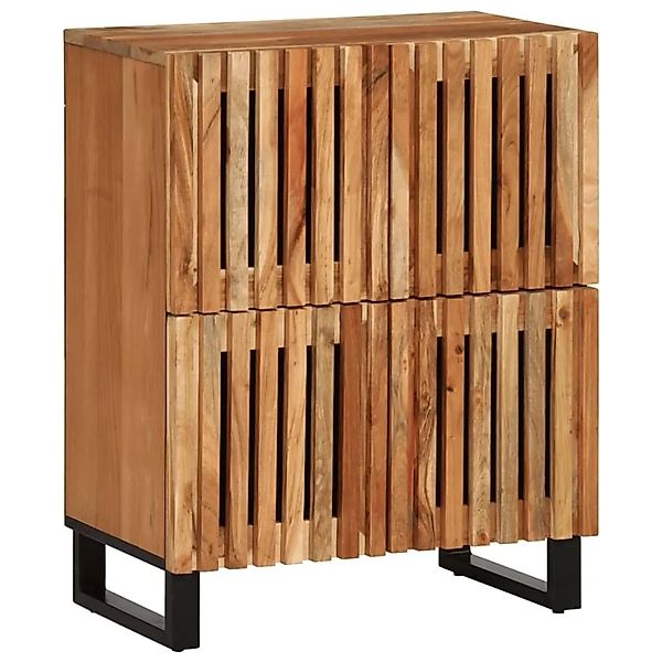 vidaXL Sideboard 60x34x75 cm Massivholz Akazie 377565 günstig online kaufen
