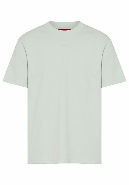 HUGO T-Shirt Rundhalsausschnitt, Relaxed Fit, Logo-Print günstig online kaufen